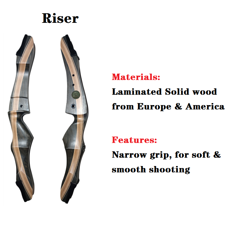 SANLIDA Noble Wood Takedown 48inch Recurve Bow 