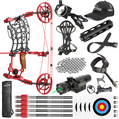 AME ARCHERY Nano Dual-Purpose Compound Bow  Full Accessory Kit