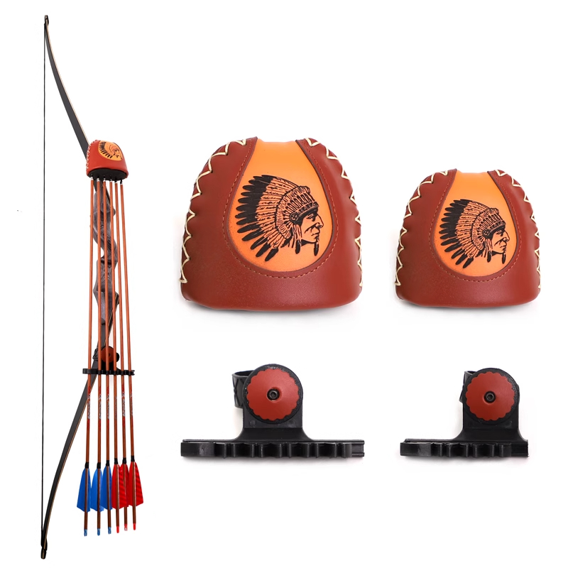 Ame Archery Leather Hunting Hip Quiver – Reddish Brown (Small/Large)
