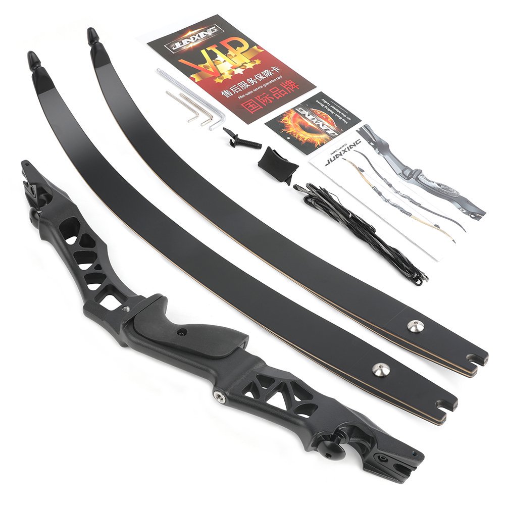 JUNXING Archery F166 Hunting Recurve Bow Arrows Set