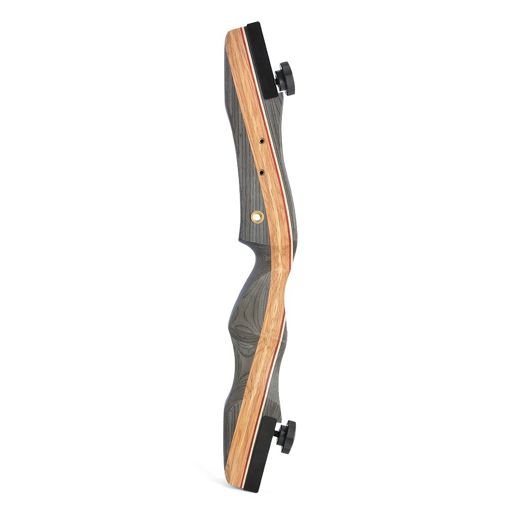 AME ARCHERY 62''  Recurve Bow Takedown 30-50lbs Wooden Riser Target Hunting Shooting