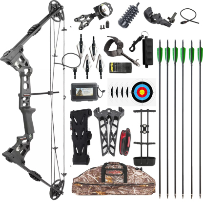 Junxing Archery Dragon X8 Compound Bow and Arrow Set RH – AME ARCHERY