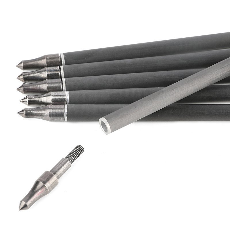 AME ARCHERY Carbon Arrows for Arrow Launcher (6pcs)
