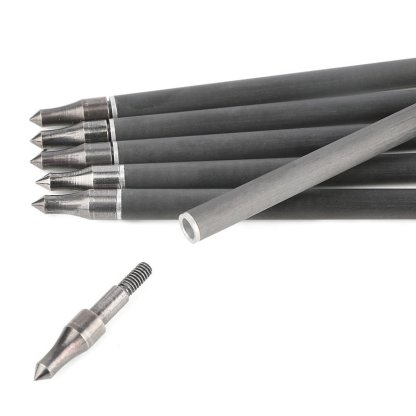 AME ARCHERY Carbon Arrows for Arrow Launcher (6pcs)