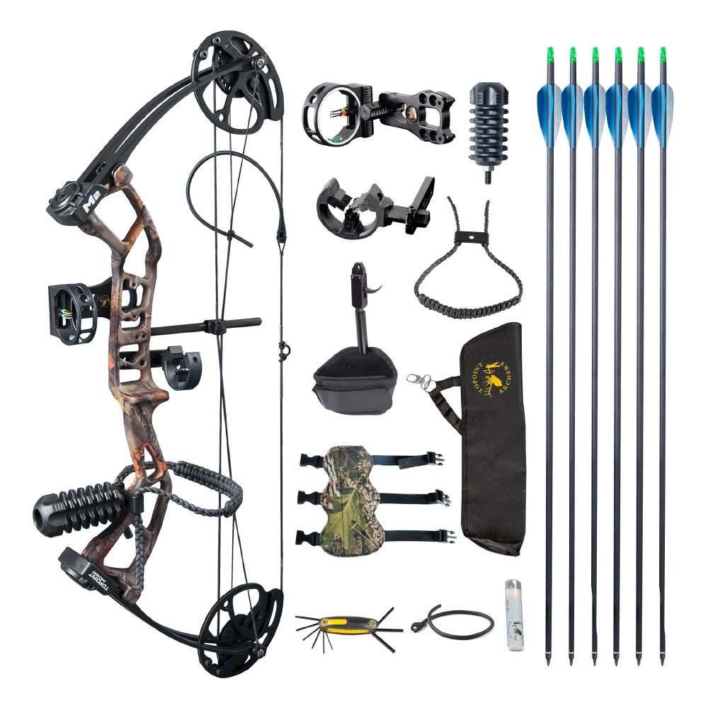 Topoint M2 Compound Bow – Lightweight & Adjustable for Children