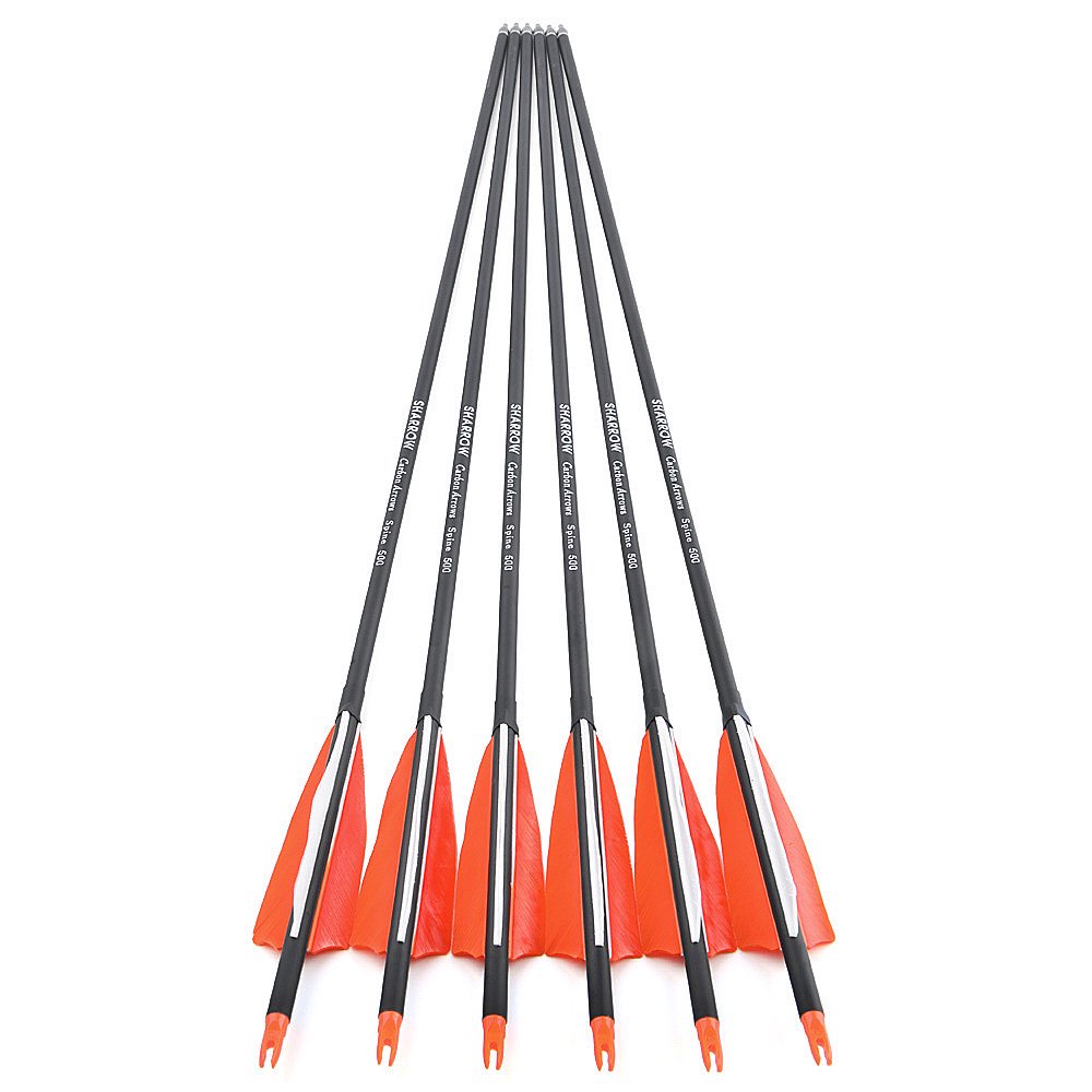 Clearance Sale 500 Spine Mixed Carbon Arrows (12pcs)