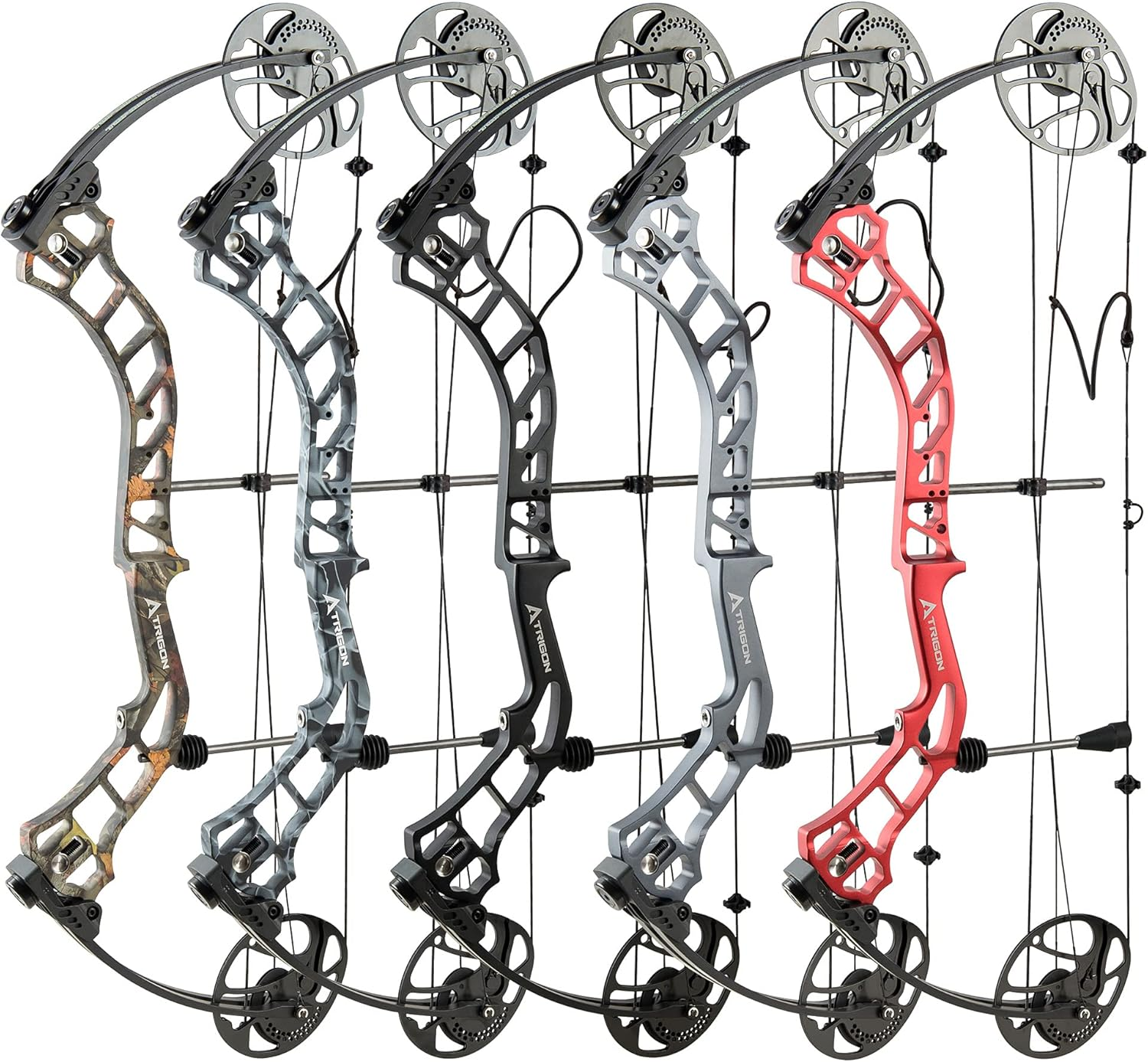 TOPOINT ARCHERY Trigon Hunting Compound Bow Set RH/LH