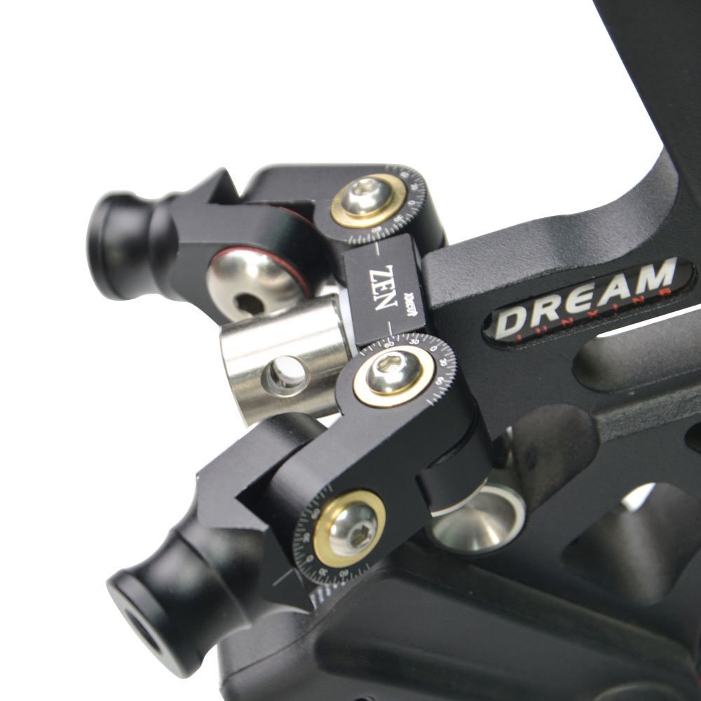 Decute ZEN Dual-Side V-Bar Stabilizer Mount – Adjustable Archery V-Bar