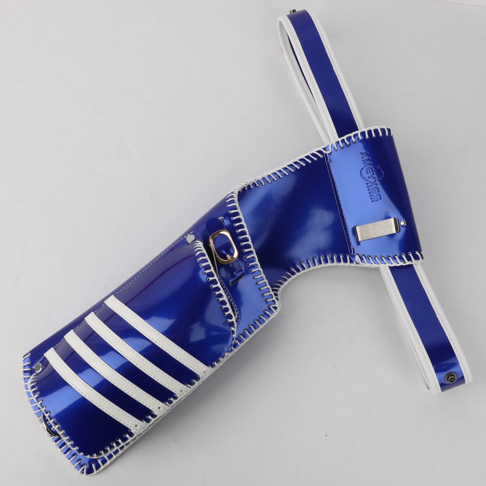 AME ARCHERY Reversed Weave Leather Field Quiver