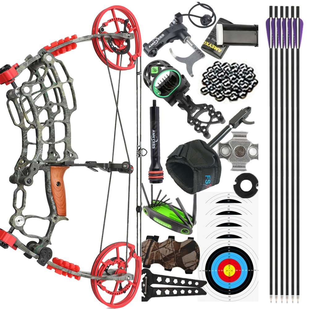 AME ARCHERY Villain Dual‑Purpose Compound Bow Full Shooting Kit