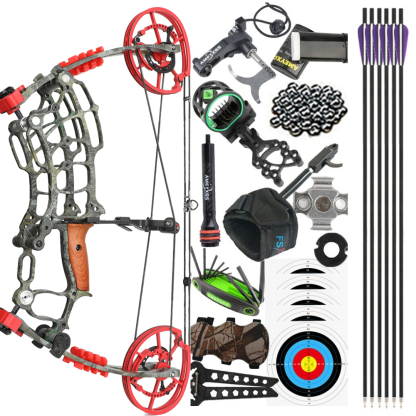 AME ARCHERY Villain Dual‑Purpose Compound Bow Full Shooting Kit
