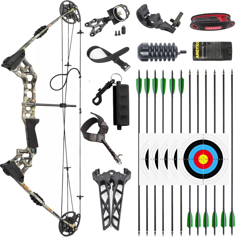 Junxing Dragon X8 Bow & Arrow Set Camo