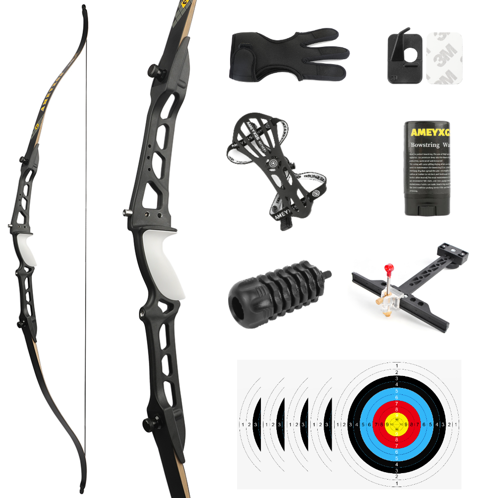AME ARCHERY QingYun Takedown Recurve Bow for Beginners