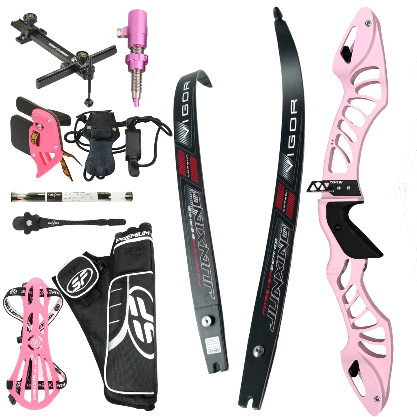 JUNXING H7 ILF Recurve Bow Set 68 inch 18-40lbs