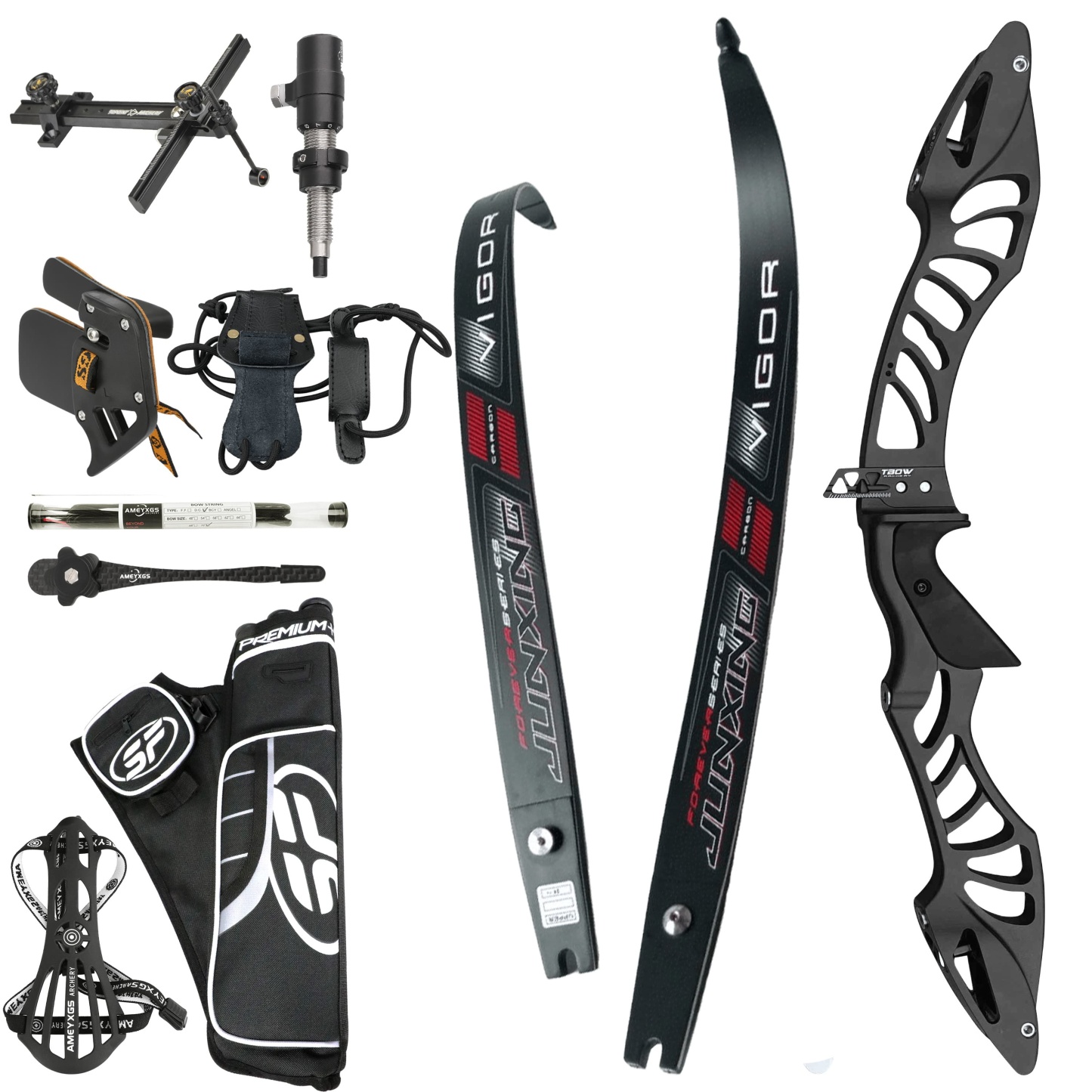 JUNXING H7 ILF Recurve Bow Set 68 inch 18-40lbs