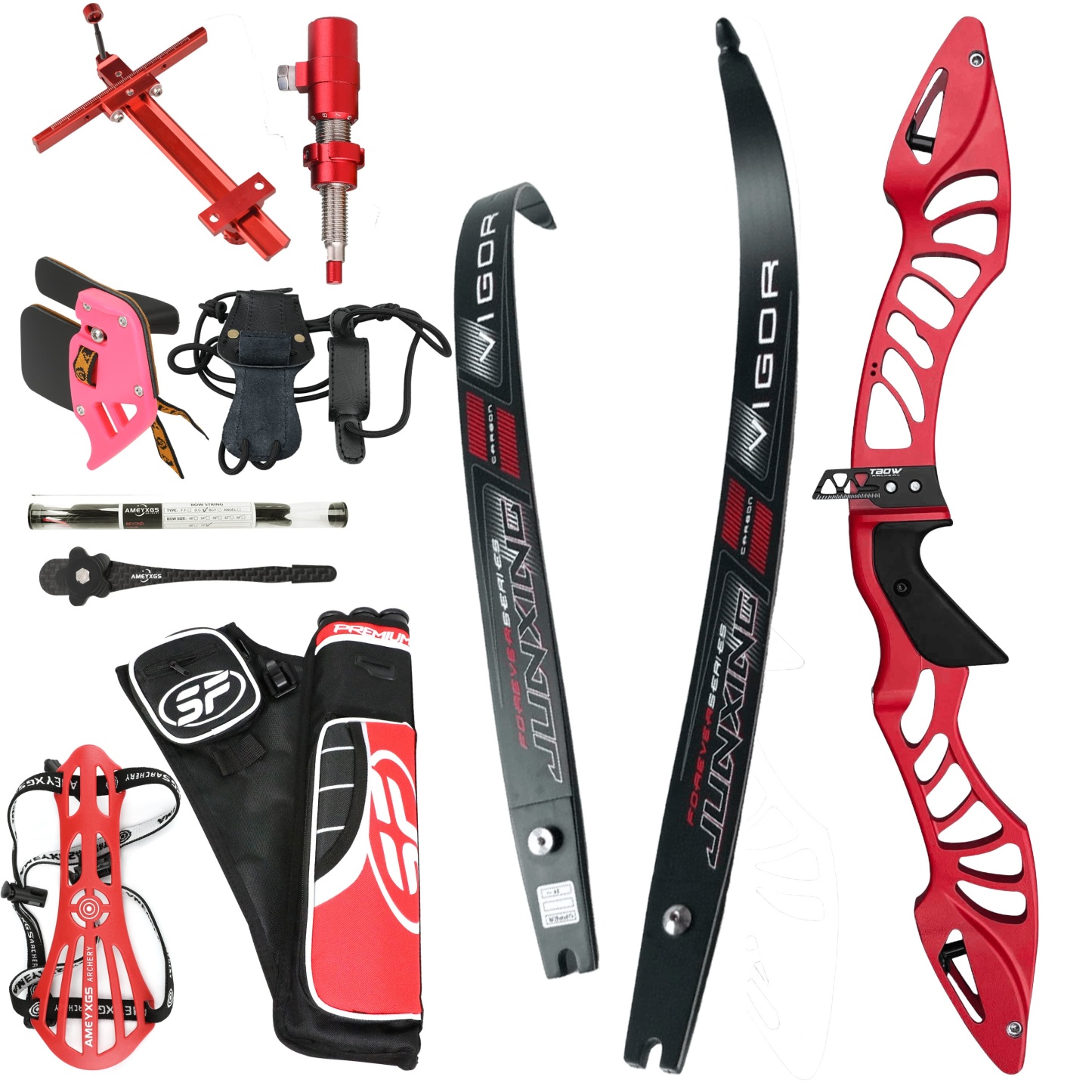 JUNXING H7 ILF Recurve Bow Set 68 inch 18-40lbs