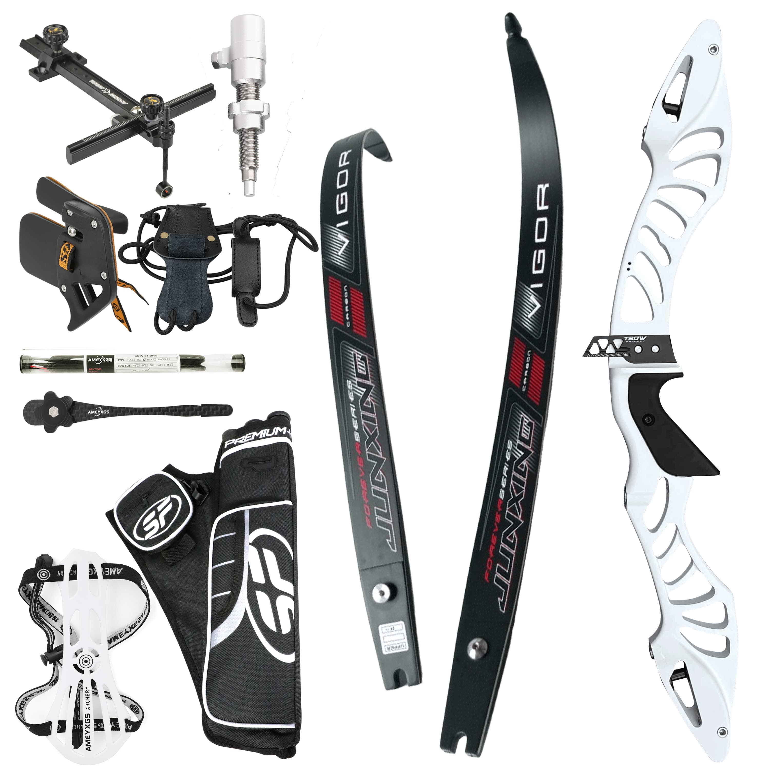 JUNXING H7 ILF Recurve Bow Set 68 inch 18-40lbs