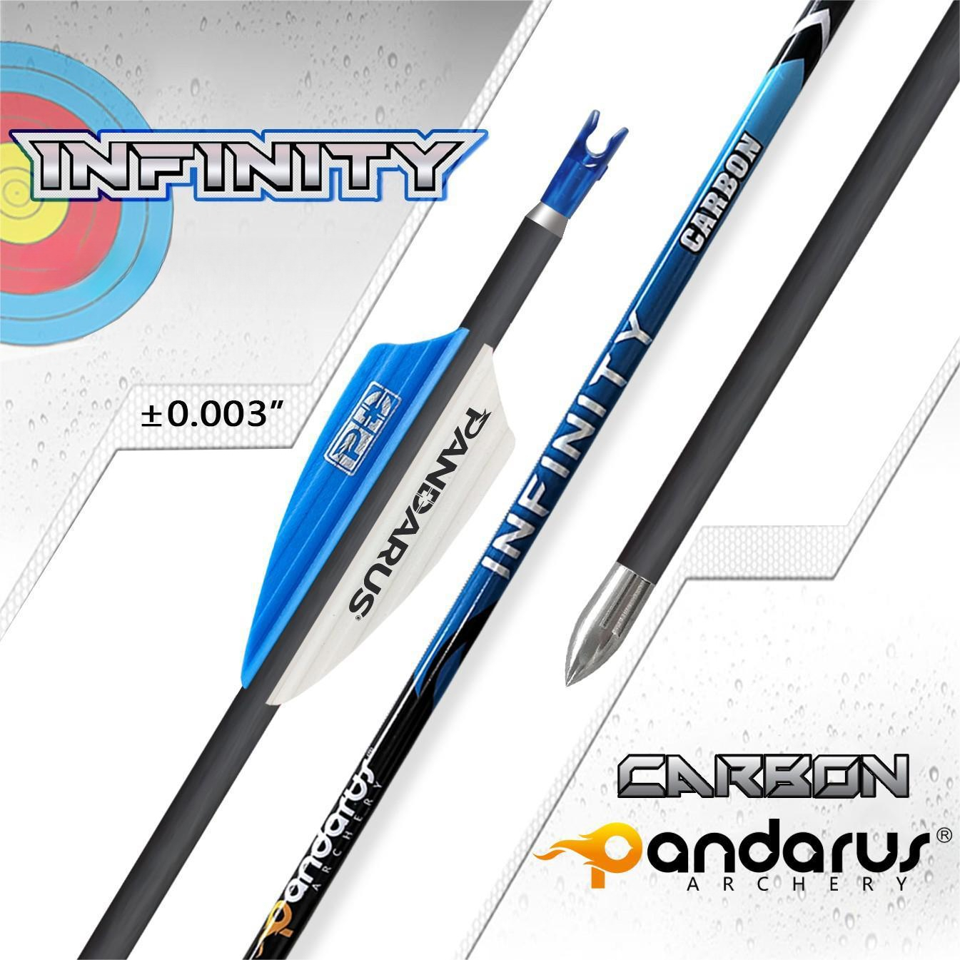Pandarus INFINITY Series Carbon Arrows (12pcs) – AME ARCHERY