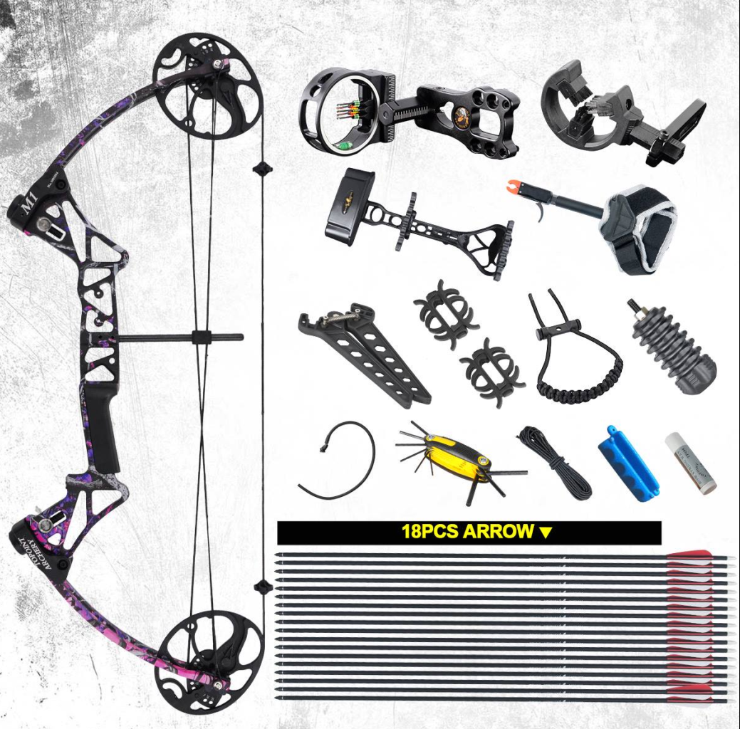 TOPOINT ARCHERY M1 Hunting Compound Bow Set