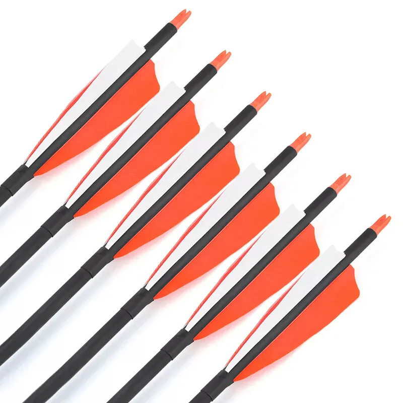 AME ARCHERY 30"  SP500 4" Turkey Feather Carbon Arrows(12pcs)