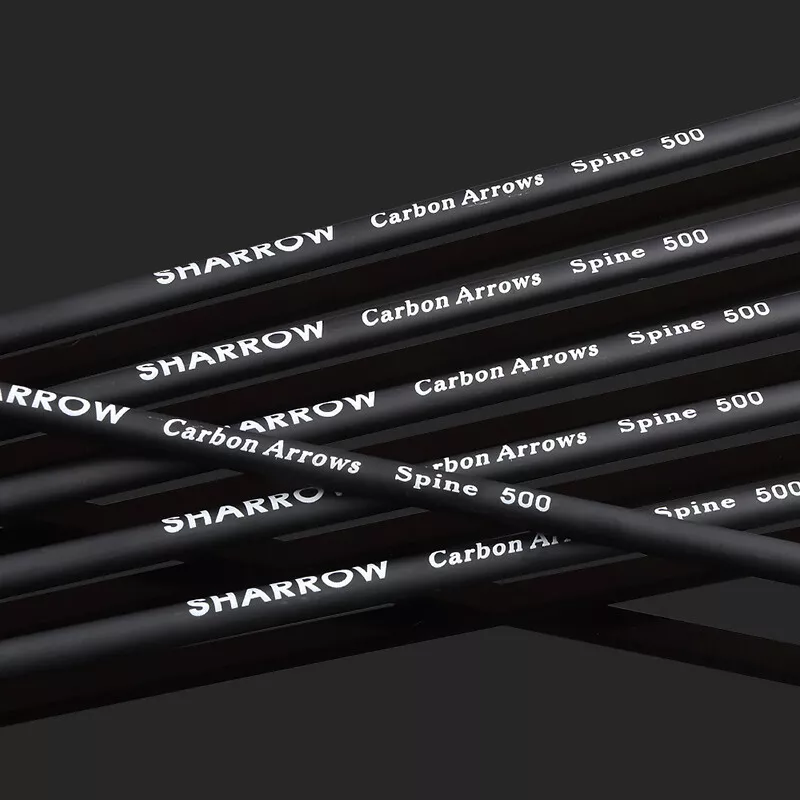 AME ARCHERY 30"  SP500 4" Turkey Feather Carbon Arrows(12pcs)