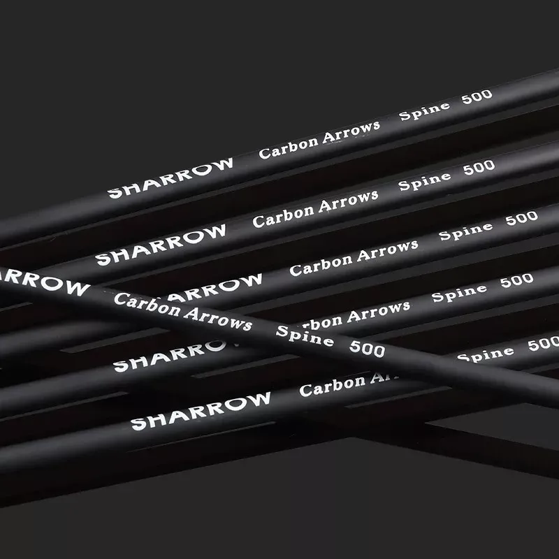 AME ARCHERY 30"  SP500 4" Turkey Feather Carbon Arrows(12pcs)