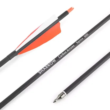 AME ARCHERY 30"  SP500 4" Turkey Feather Carbon Arrows(12pcs)