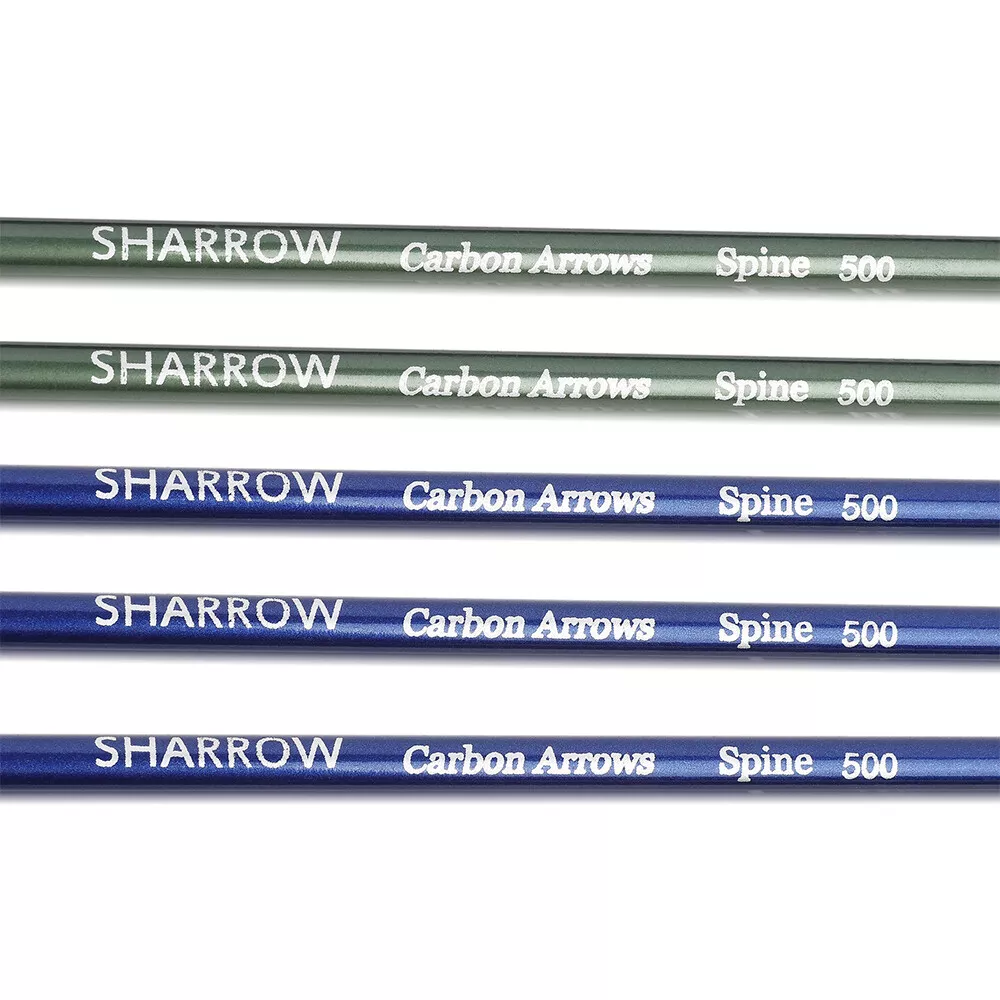 AME ARCHERY 30"  4" Turkey Feather SP500 Carbon Arrows (12pcs)
