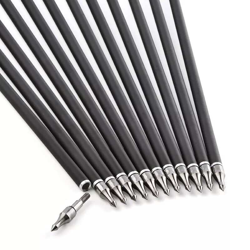 AME ARCHERY 30"  SP500 4" Turkey Feather Carbon Arrows(12pcs)