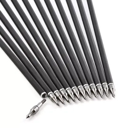 AME ARCHERY 30"  SP500 4" Turkey Feather Carbon Arrows(12pcs)