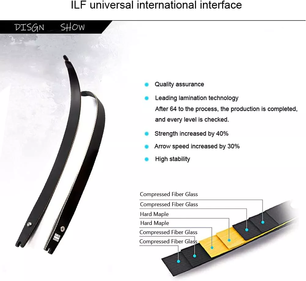 JUNXING ARCHERY PHAROS II ILF Recurve Bow