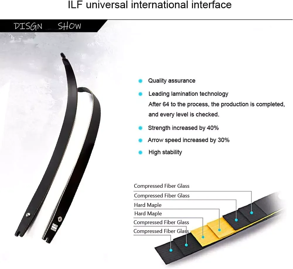 JUNXING ARCHERY PHAROS II ILF Recurve Bow