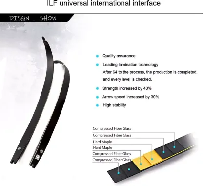 JUNXING ARCHERY PHAROS II ILF Recurve Bow