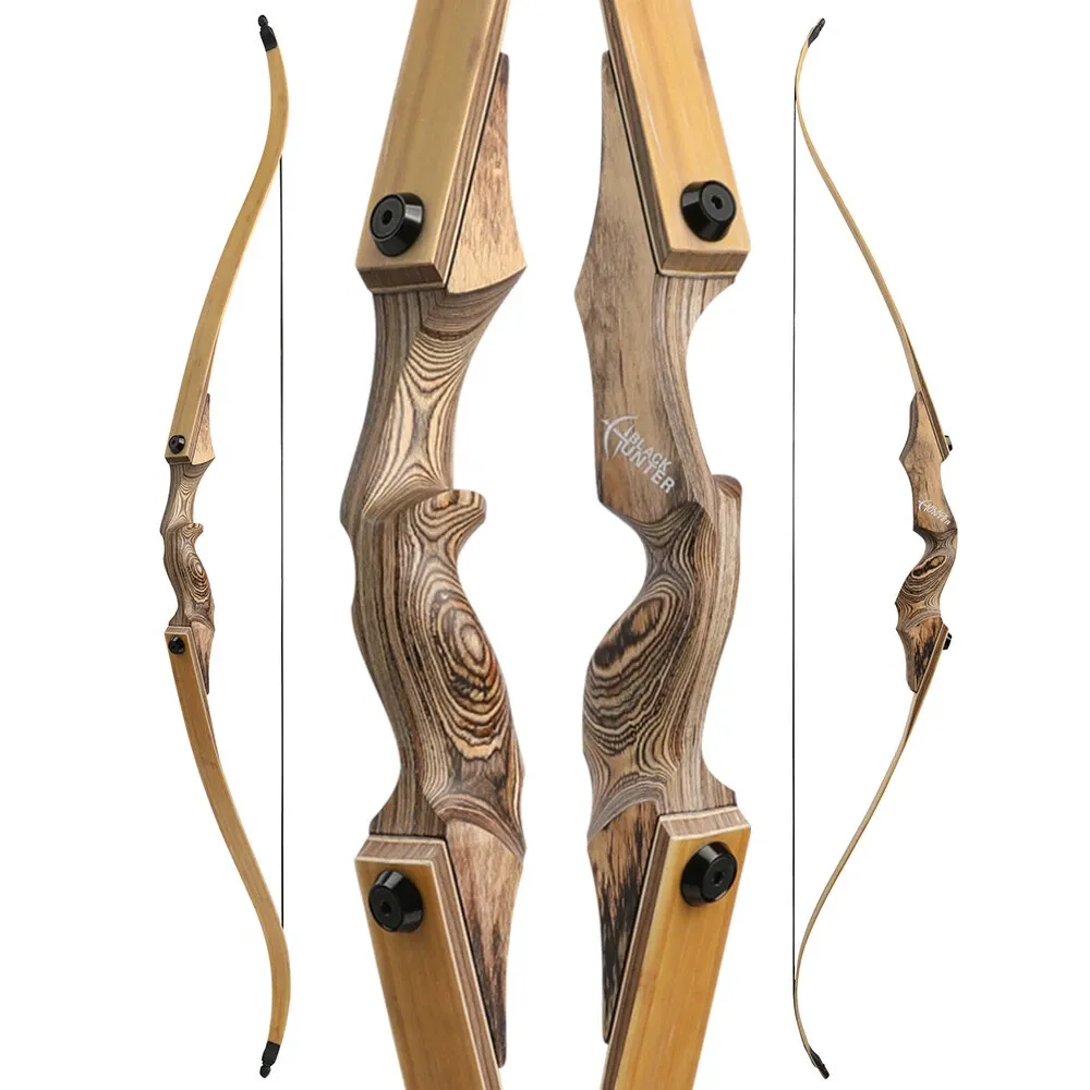 Blackhunter 60" Takedown Recurve Bow 20–60lbs Bow and Arrows Set