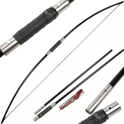 AME ARCHERY Traditional  Longbow Takedown Design RH/LH Arrows Full Set