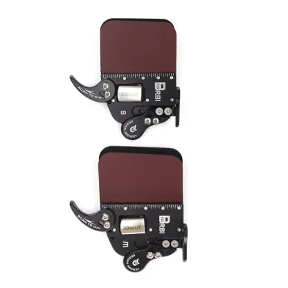 Decute Barebow Archery Finger Tab Cow Leather RH LH 