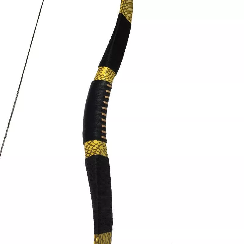 AME ARCHERY Traditional Recurve Bow – 55" Length, 20-100lbs 