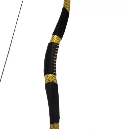AME ARCHERY Traditional Recurve Bow – 55" Length, 20-100lbs 
