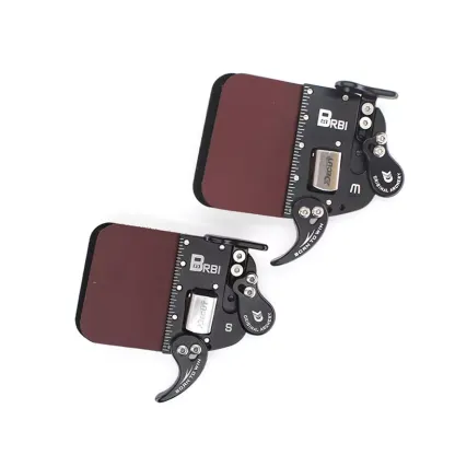 Decute Barebow Archery Finger Tab Cow Leather RH LH 