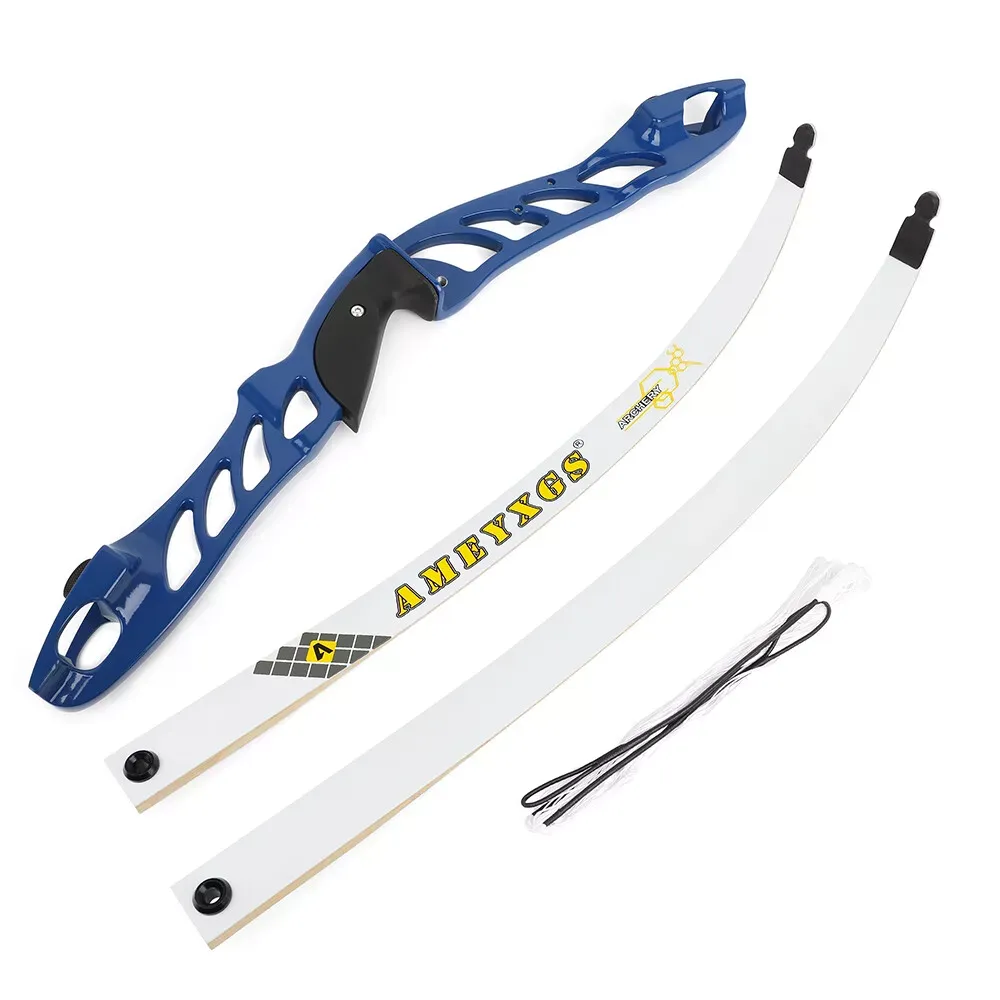 AME 66" 68" 70" Recurve Bow Arrows Set 14-40lbs Takedown Bow Target Archery Hunting