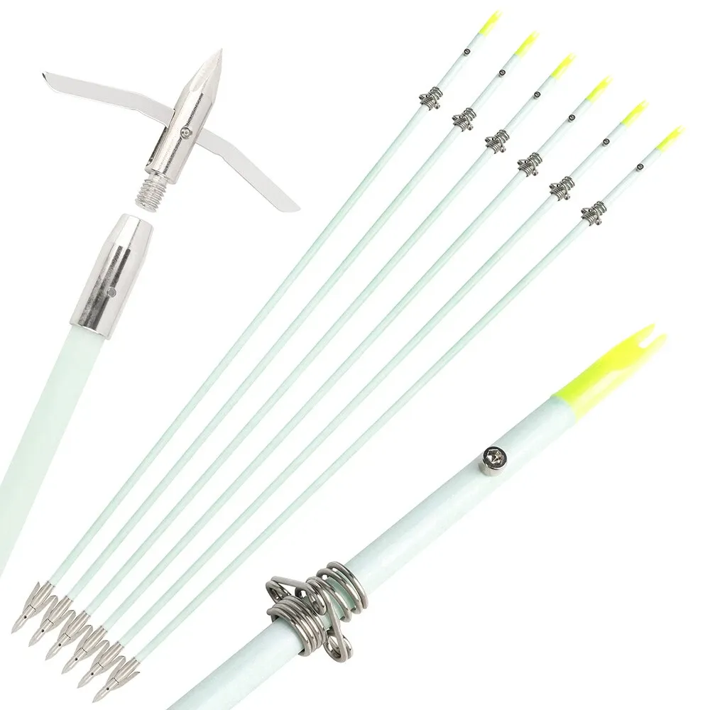 AME Archery Night-Glow Bowfishing Arrow (12pcs)