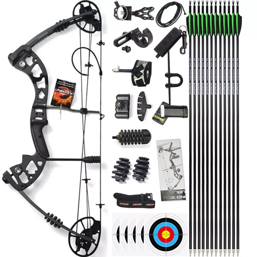 JUNXING ARCHERY M125 30-70Lbs Compound Bow Set