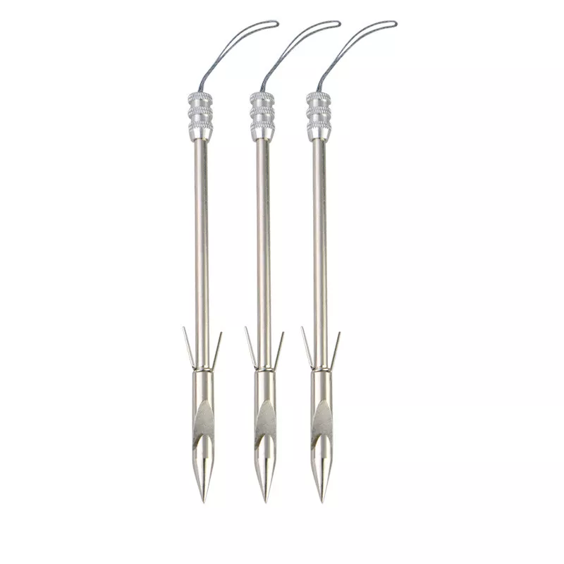 AME ARCHER Stainless Steel Bowfishing Darts (12pcs)