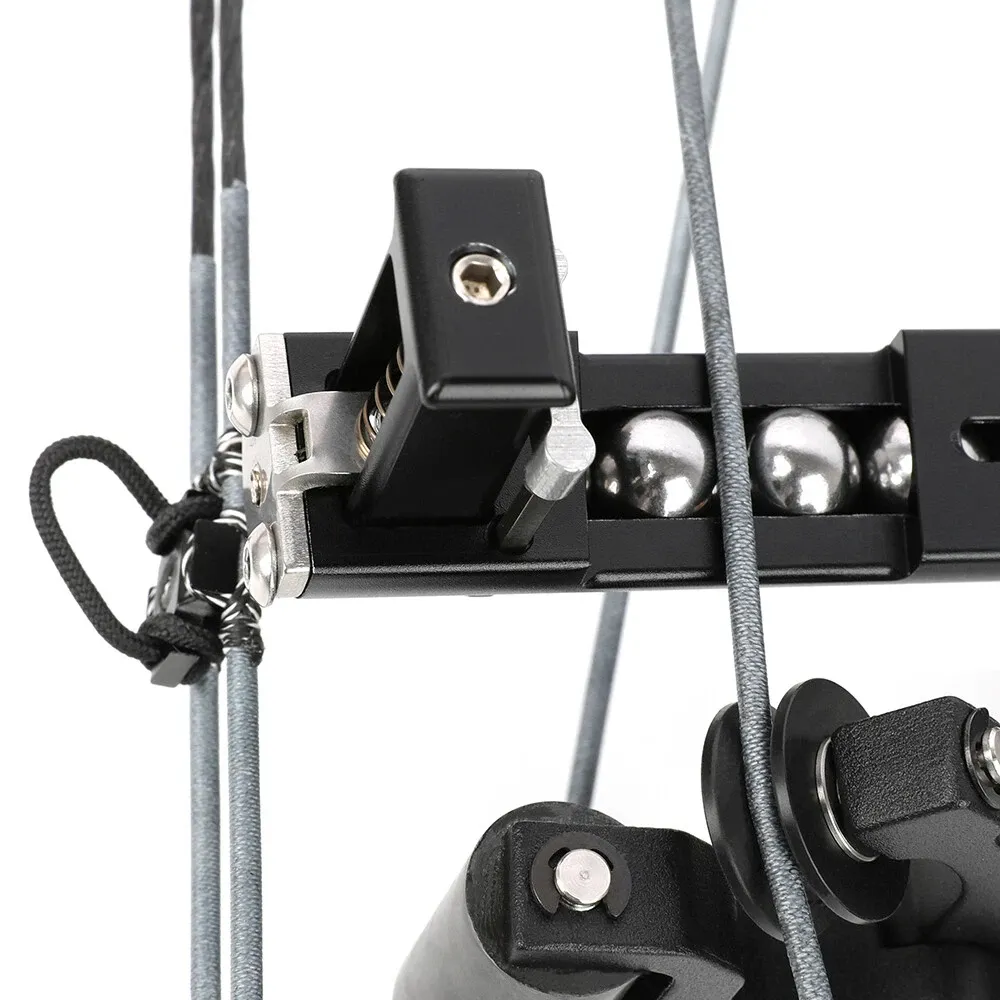 AME ARCHERY Rapid Marble Launcher Shooting Tool for Dual-Purpose Compound Bows – Black