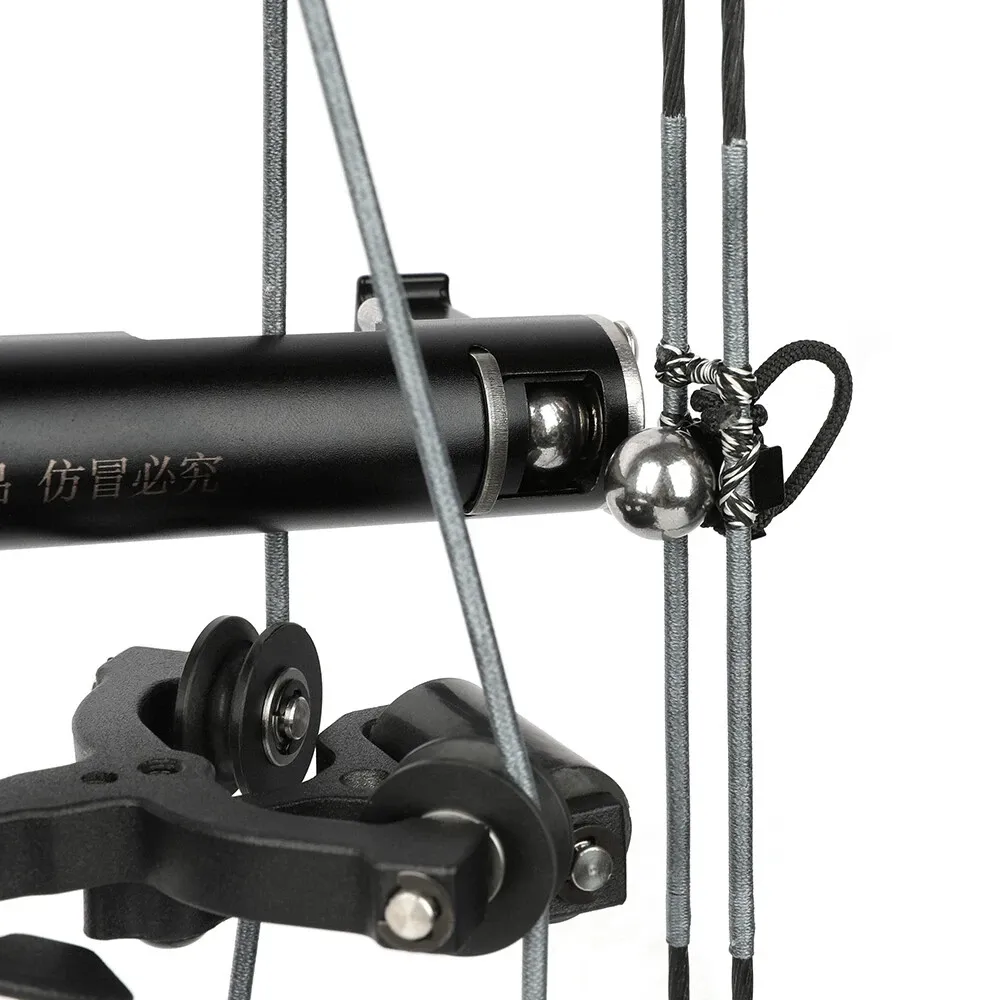 AME ARCHERY Rapid Marble Launcher Shooting Tool for Dual-Purpose Compound Bows – Black