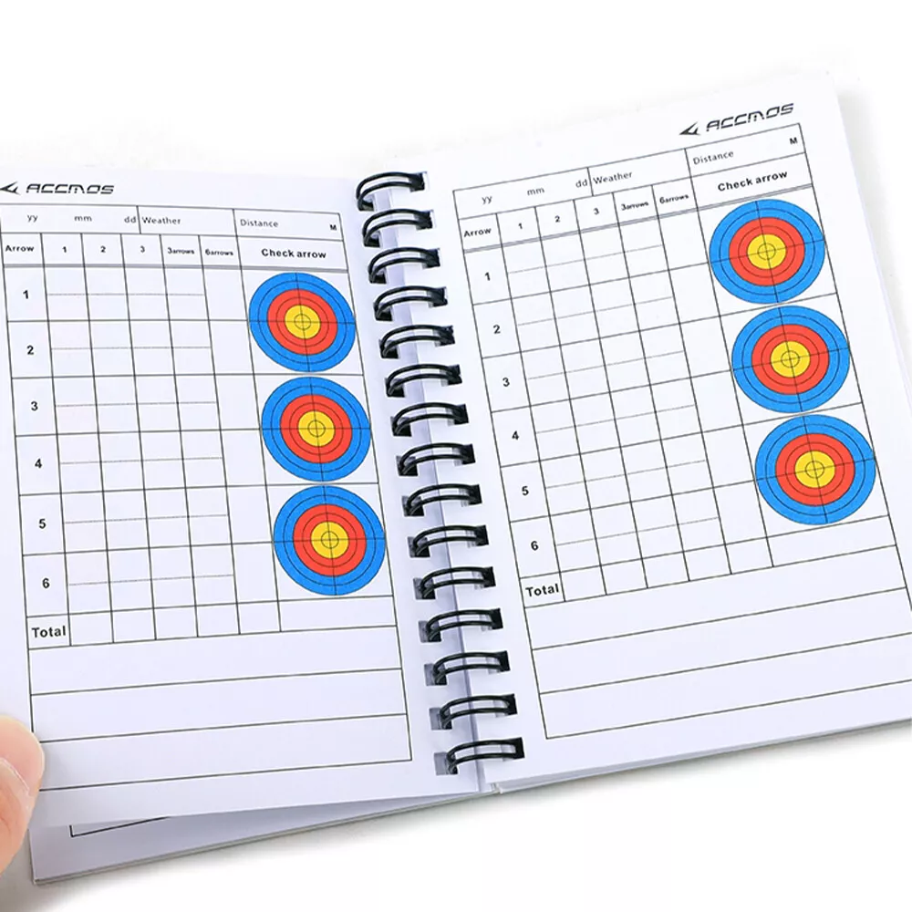 AME Archery Target Score Book 