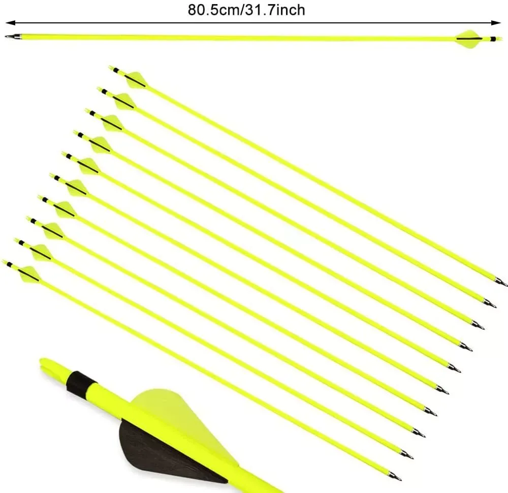 Clearance Sale Spine 500 Carbon Fiber Arrows (12pcs)