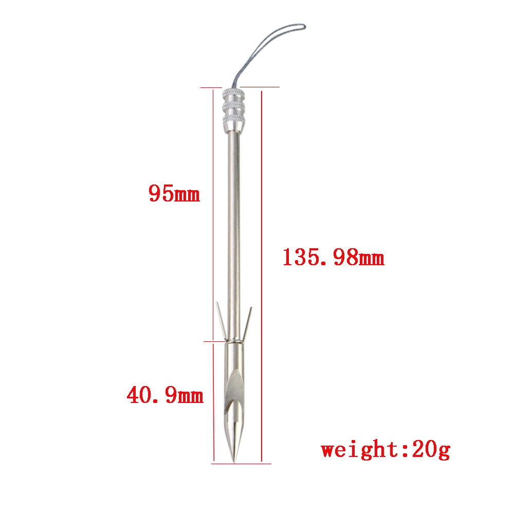 AME ARCHER Stainless Steel Bowfishing Darts (12pcs)