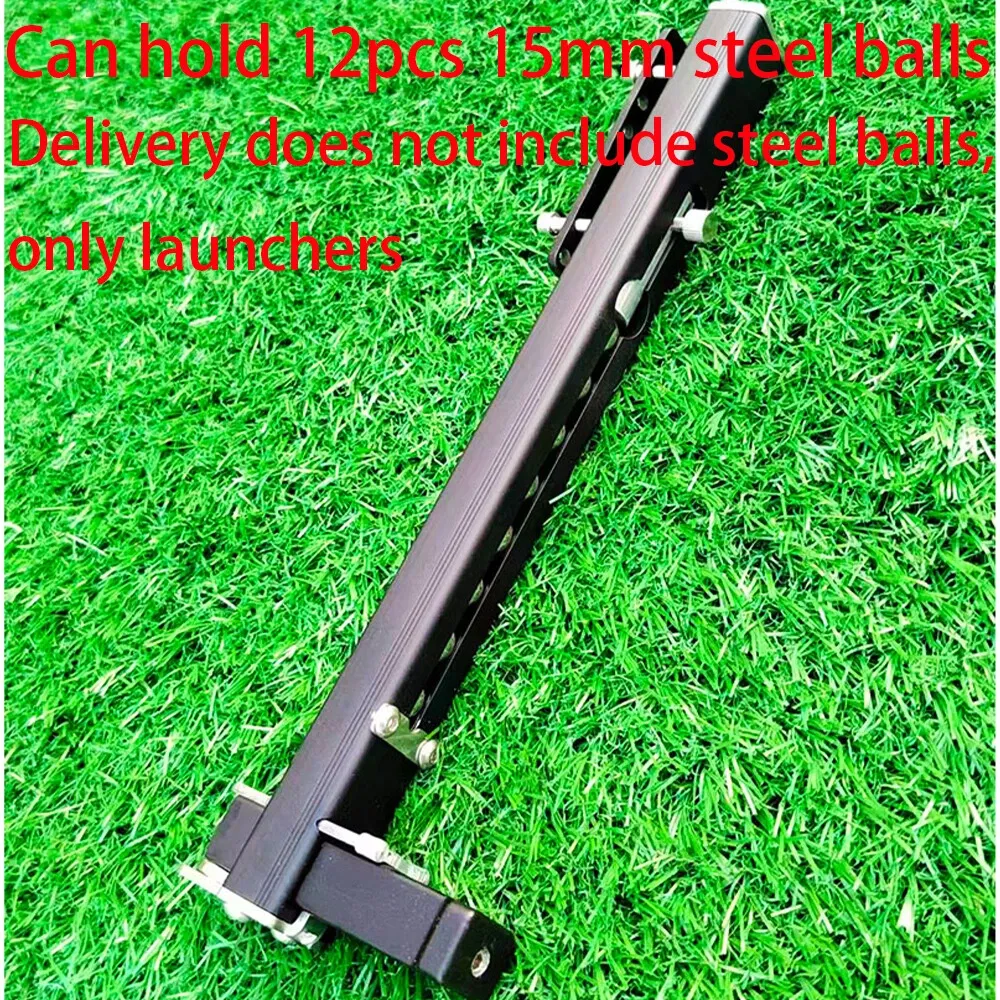 AME ARCHERY Rapid Marble Launcher Shooting Tool for Dual-Purpose Compound Bows – Black