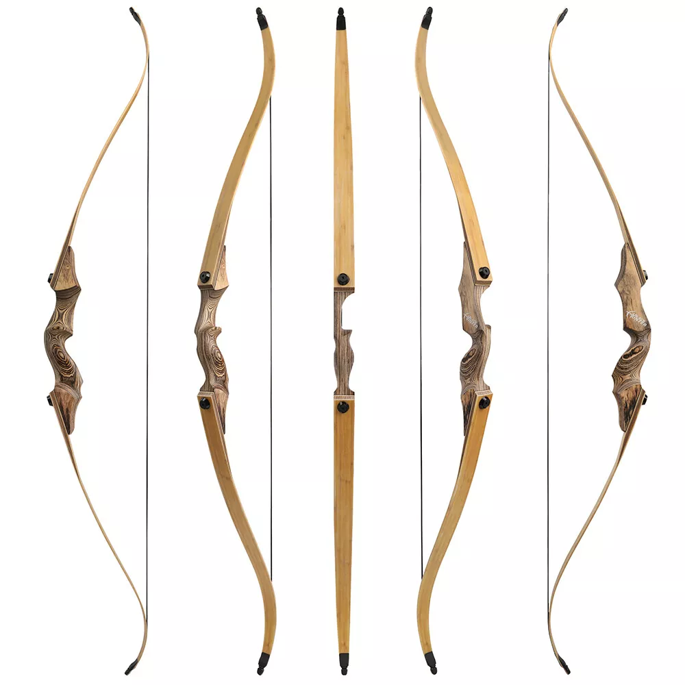Blackhunter 60" Takedown Recurve Bow 20–60lbs Bow and Arrows Set